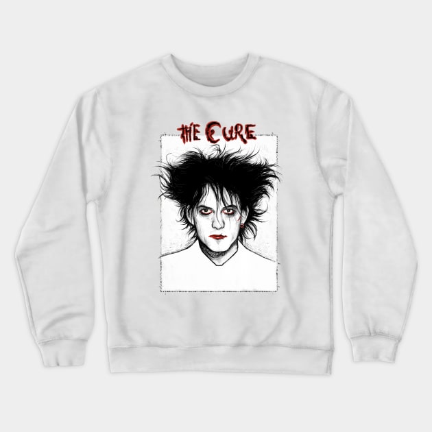 THE CURE Crewneck Sweatshirt by shipovik